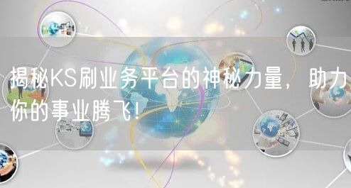 揭秘KS刷业务平台的神秘力量,助力你的事业腾飞!