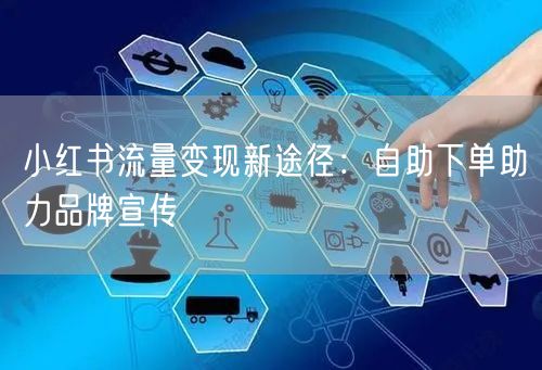 小红书流量变现新途径：自助下单助力品牌宣传