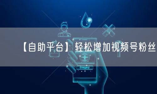 【自助平台】轻松增加视频号粉丝！
