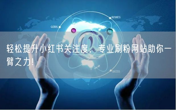 轻松提升小红书关注度，专业刷粉网站助你一臂之力！