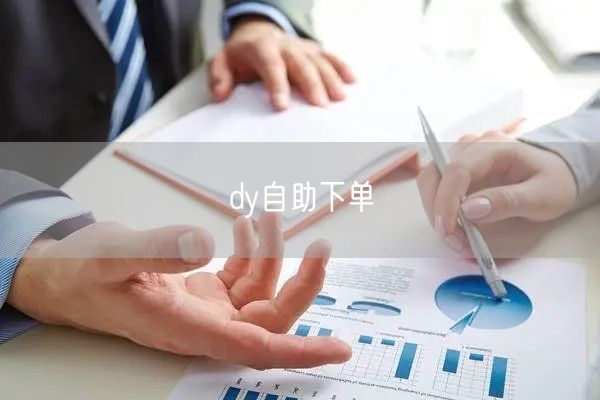 dy自助下单