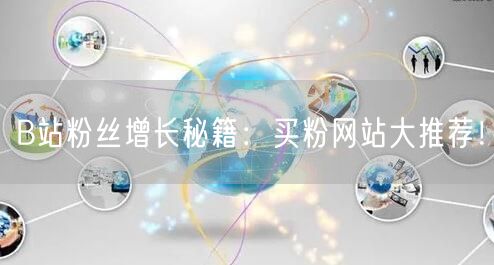 B站粉丝增长秘籍：买粉网站大推荐！